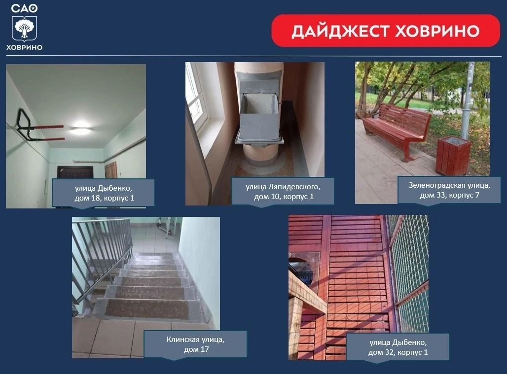 От подъезда до двора: недельный дайджест Ховрино 🏠