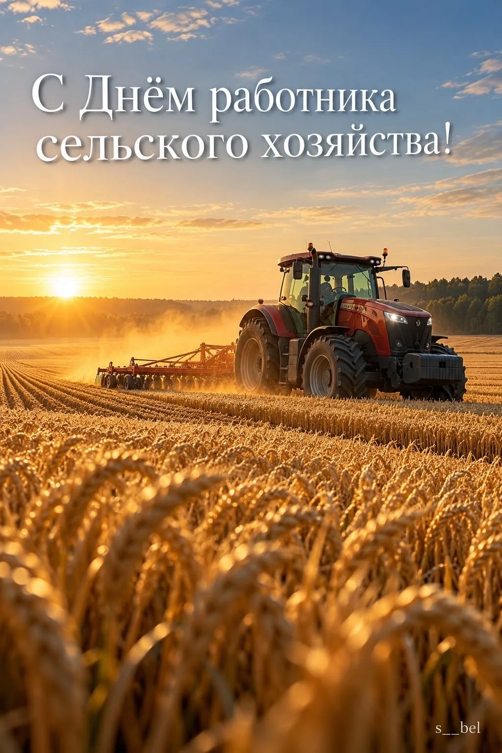 Поздравляем работников сельского хозяйства и перерабатывающей промышленности Чесменског...