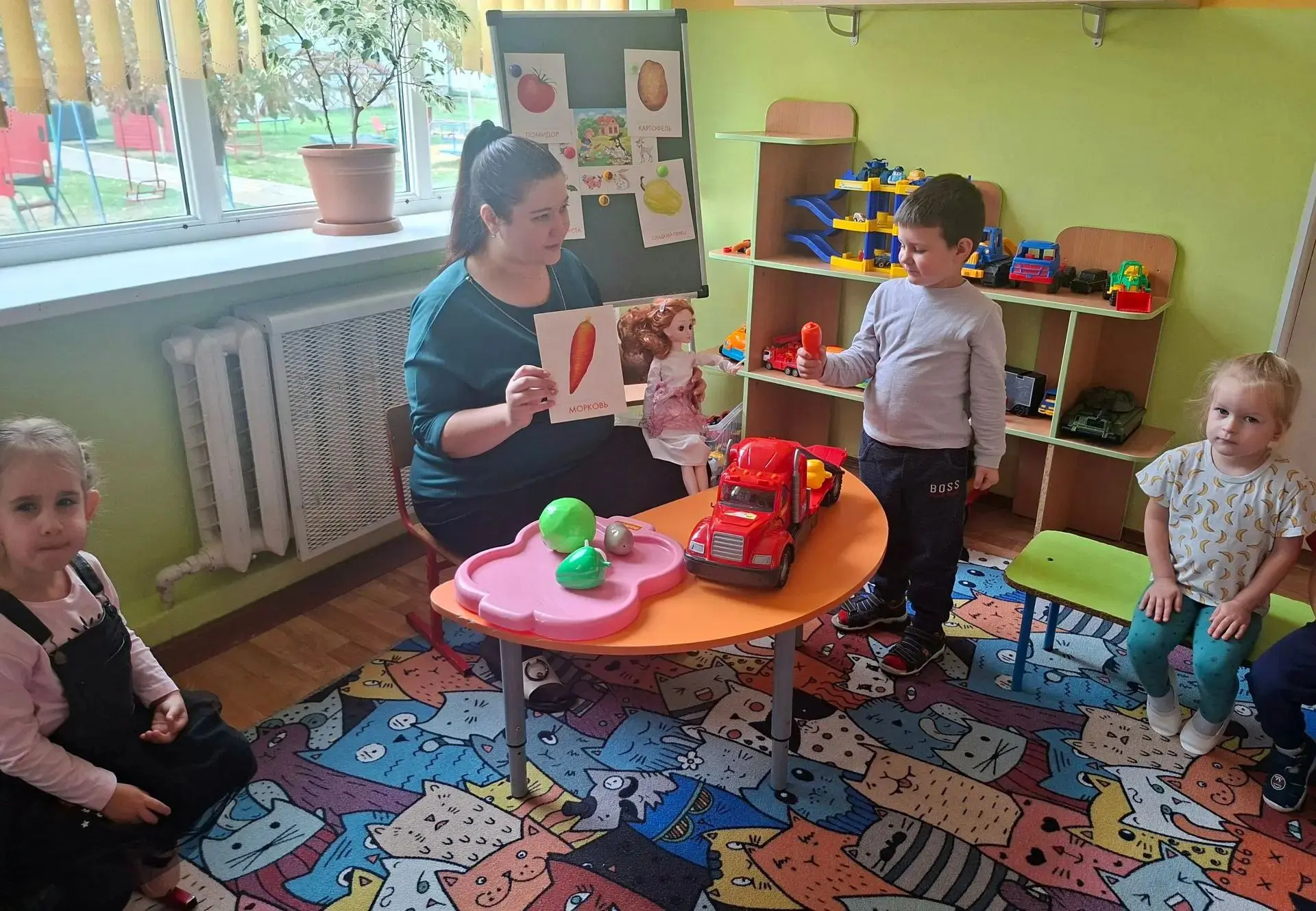 🥦🍅В рамках проекта "Добрые игры" во второй младшей группе стартовала «Витаминная неде...