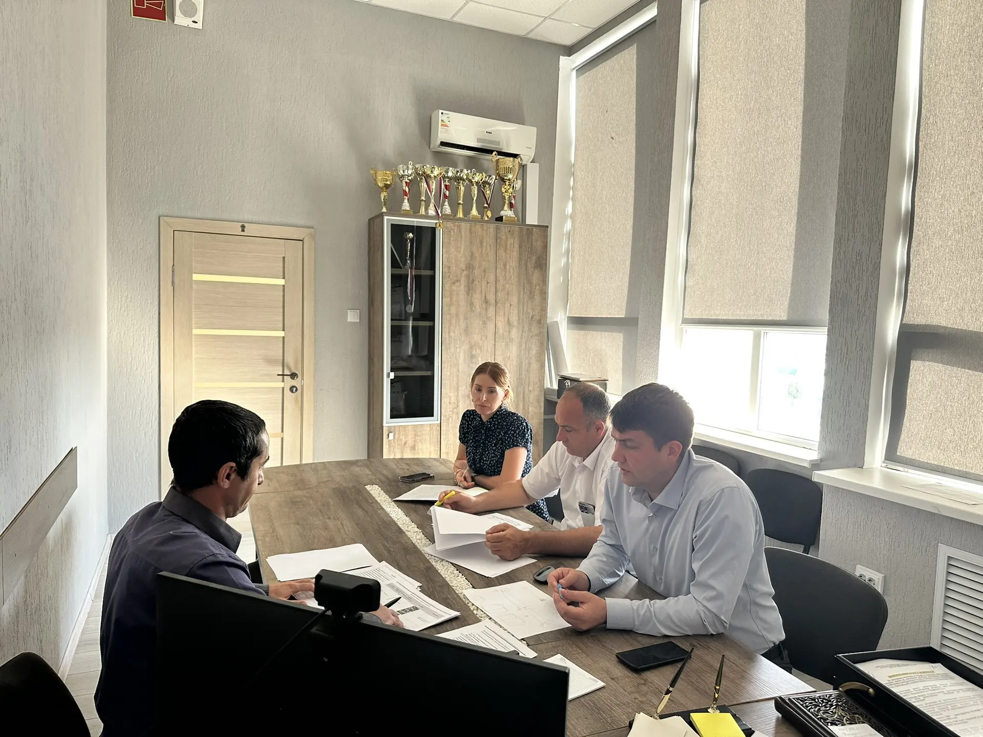 Провёл совещание в формате ВКС с ООО «БАУ Проект»