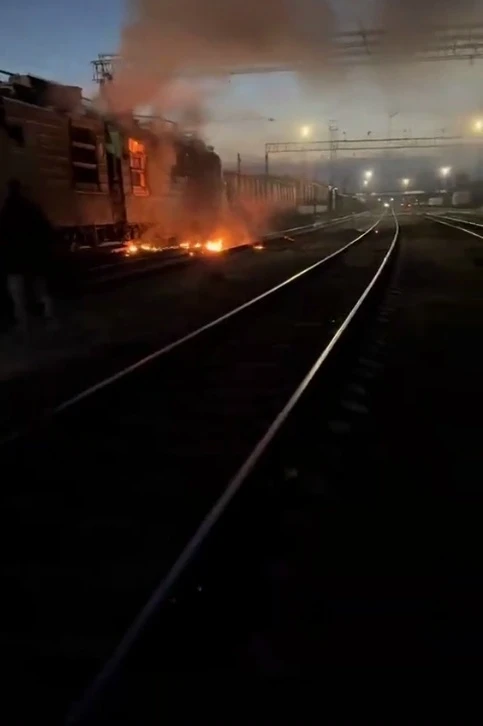 Минус локомотив в Харьковской области