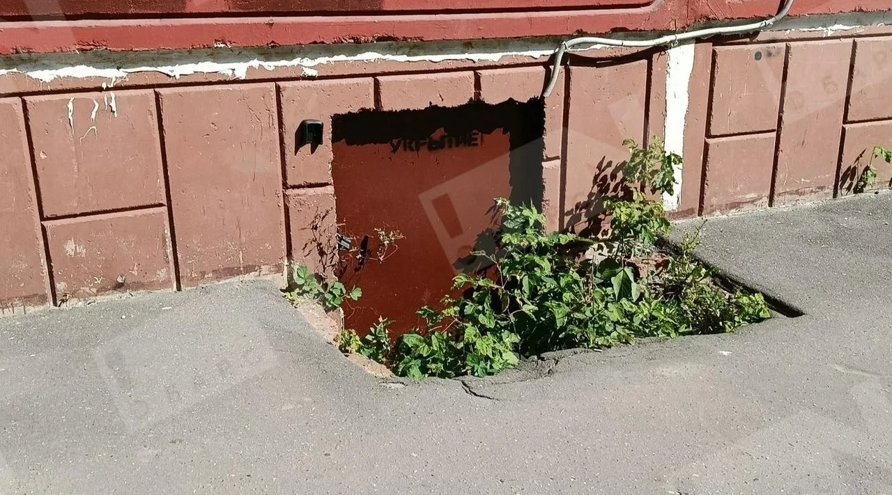 Житель улицы Шошина в Иванове месяц пытается добиться расчистки входов в укрытия у домо...