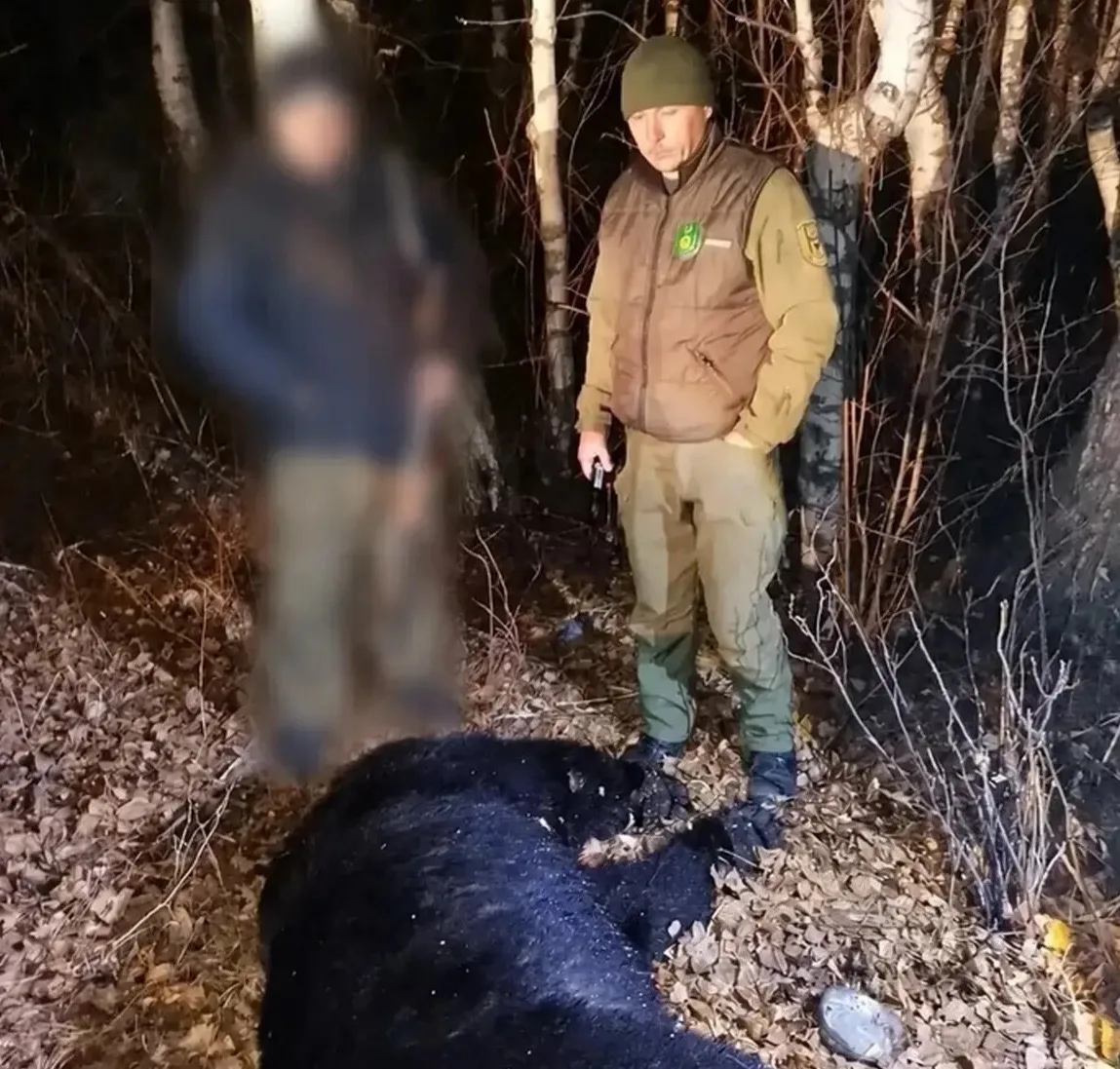 Медведя, выходившего к селу в Забайкалье, застрелили охотники