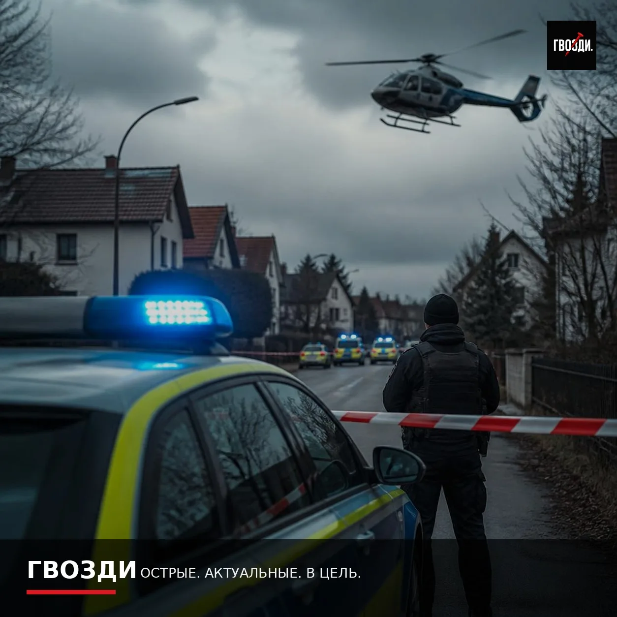 Стрельба в Баварии: двое тяжело ранены, жителей Бернгау попросили не выходить из домов