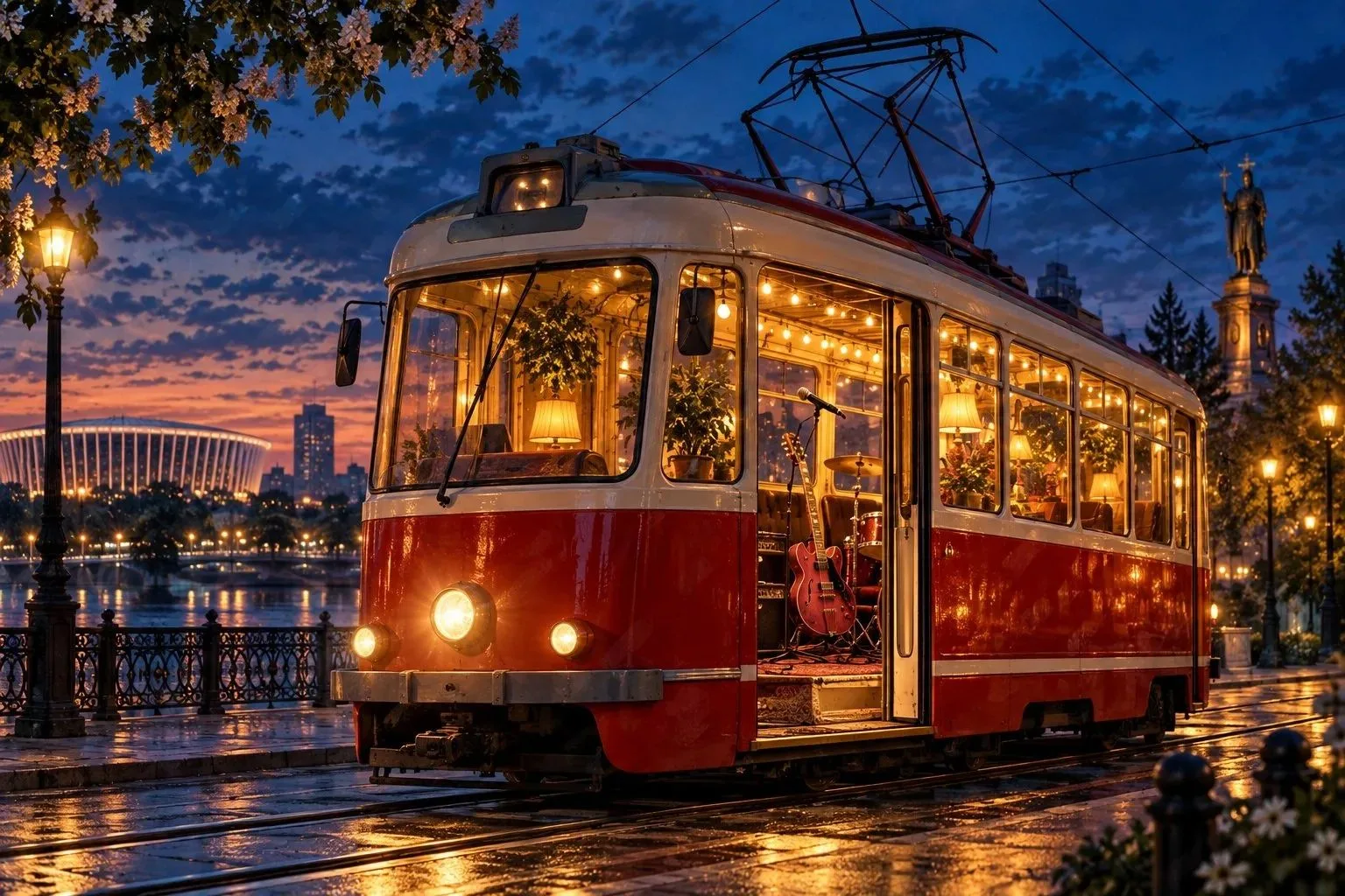 🚋 Рок-концерт прямо в трамвае