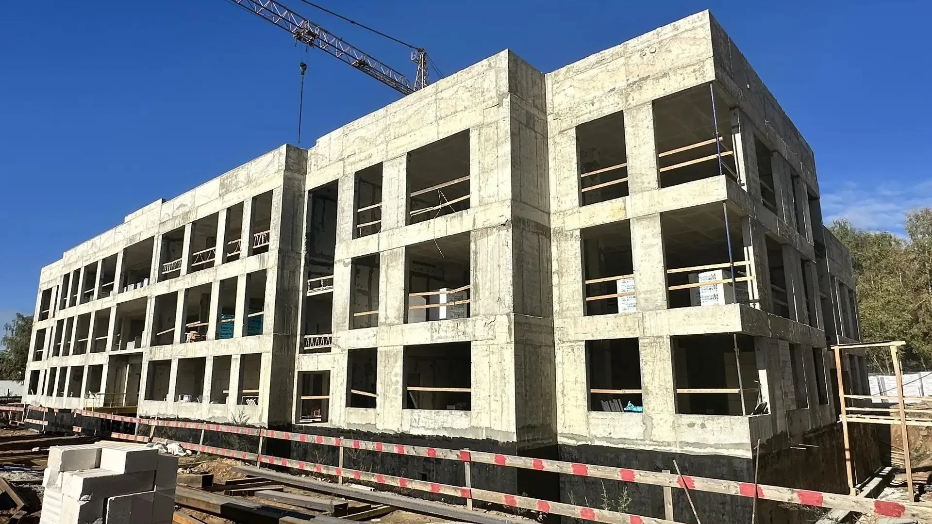🏗 Строительство детского сада в «Ильинских лугах» за последние полтора месяца не продв...