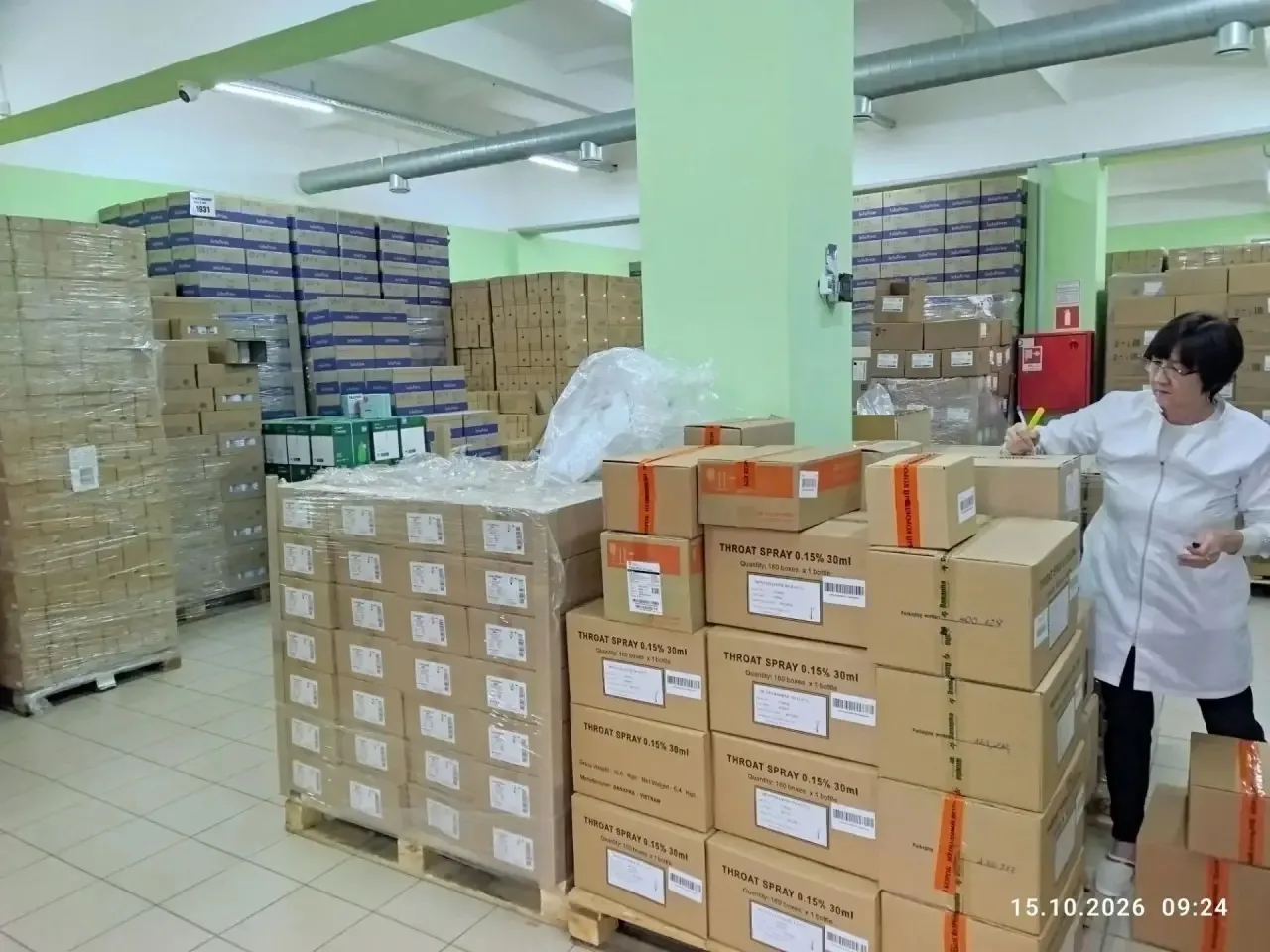 💊 В Оренбургскую область доставили 3 тонны медикаментов