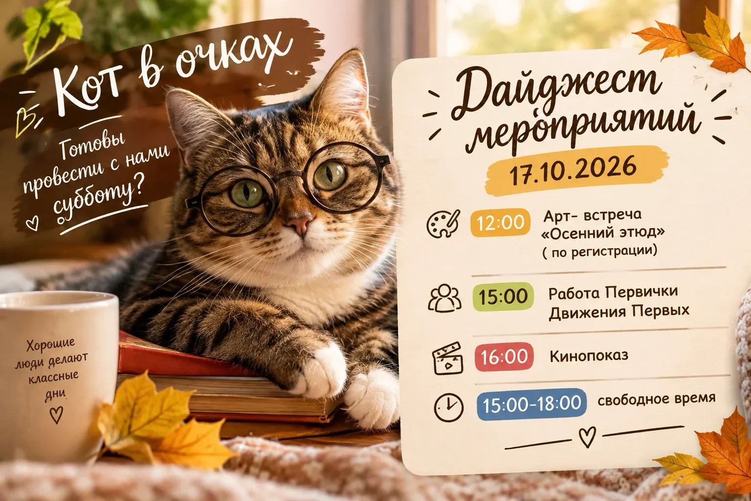 Ждем вас!❤