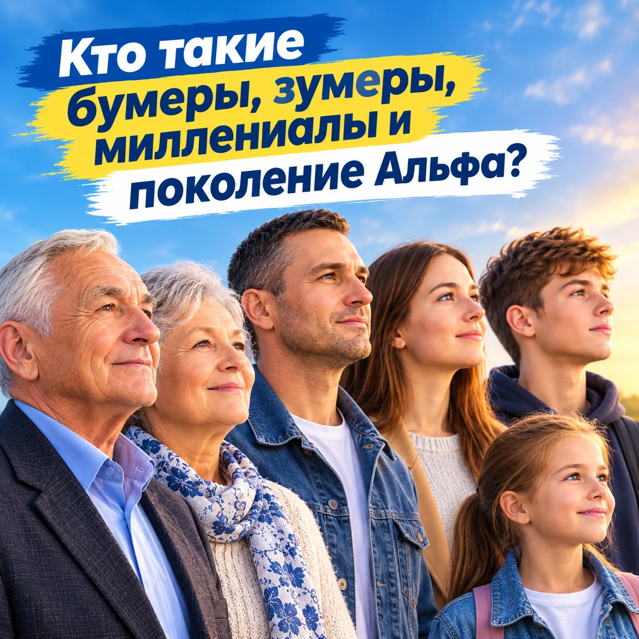Кто такие бумеры, зумеры, миллениалы и поколение Альфа? И почему одни говорят: «Раньше ...