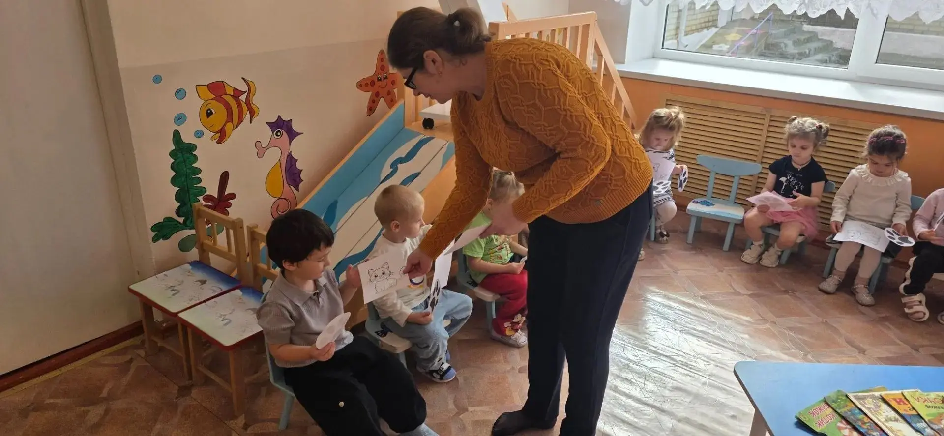 В детском саду «Родничок» поселка Заря для малышей прошла увлекательная встреча «Мой др...