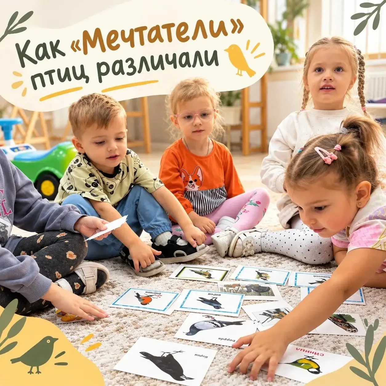 У "Мечтателей"- свой птичий секрет!