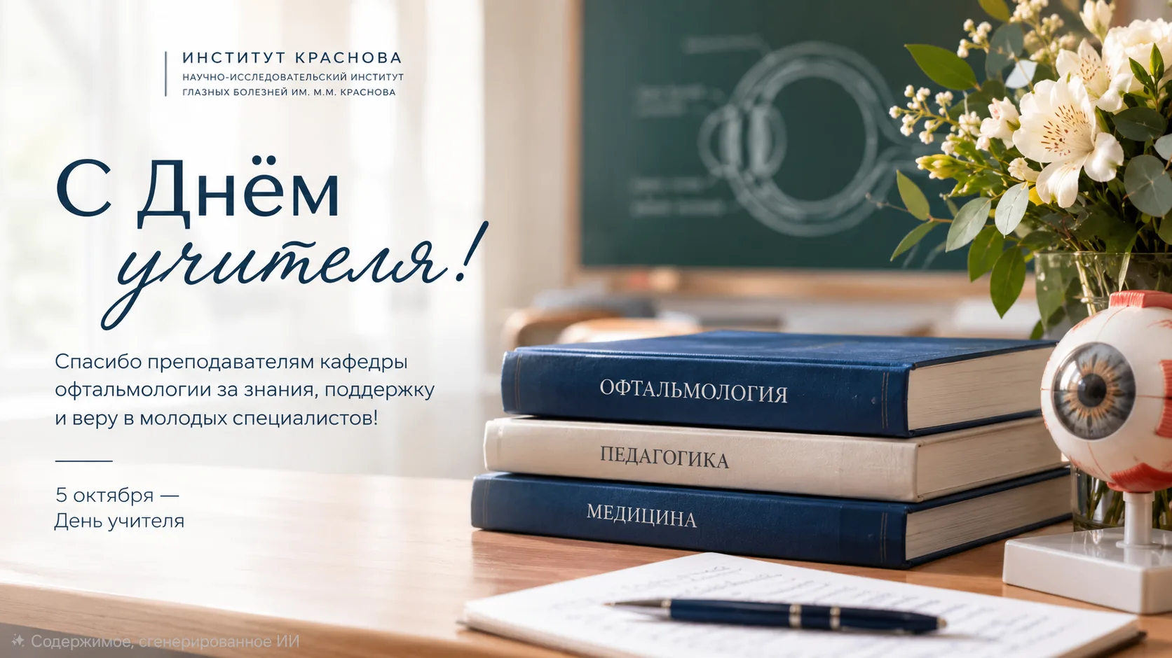 📚 С Днём учителя!