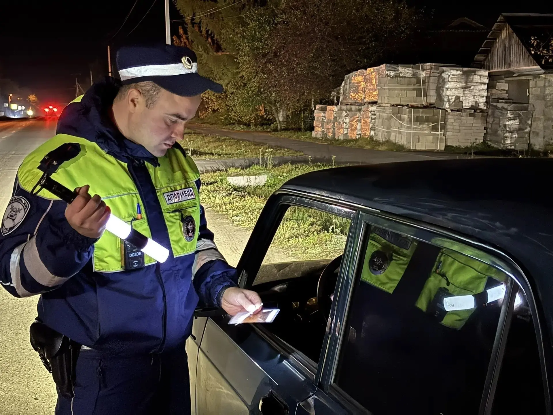 🚔 В Тюменском округе прошла сплошная проверка водителей