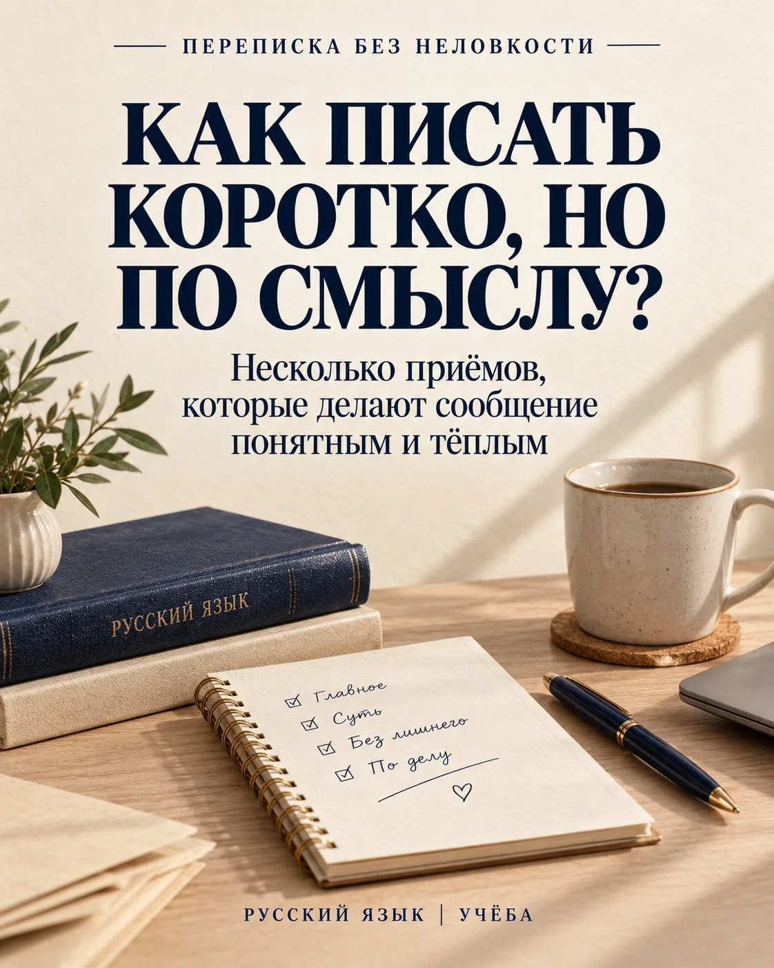 ✍️ Хорошее сообщение — не обязательно длинное