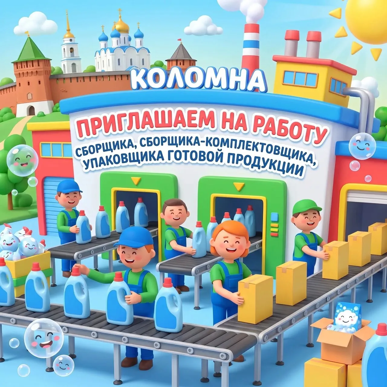 ООО «Профи Хом» приглашает на работу: сборщика, сборщика-комплектовщика, упаковщика гот...