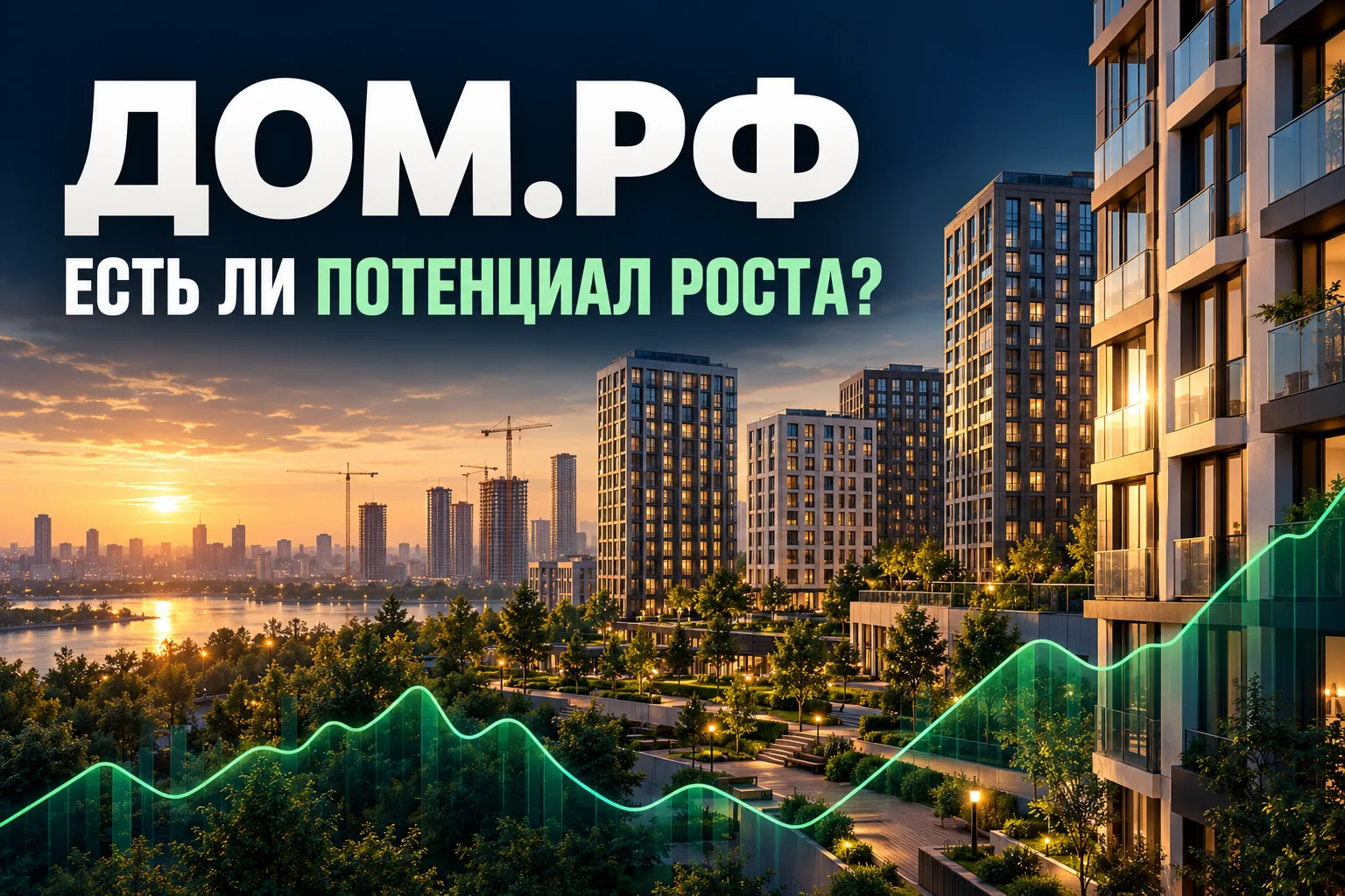 🏠 ДОМ.РФ: растущая прибыль и недорогие акции. Где подвох?