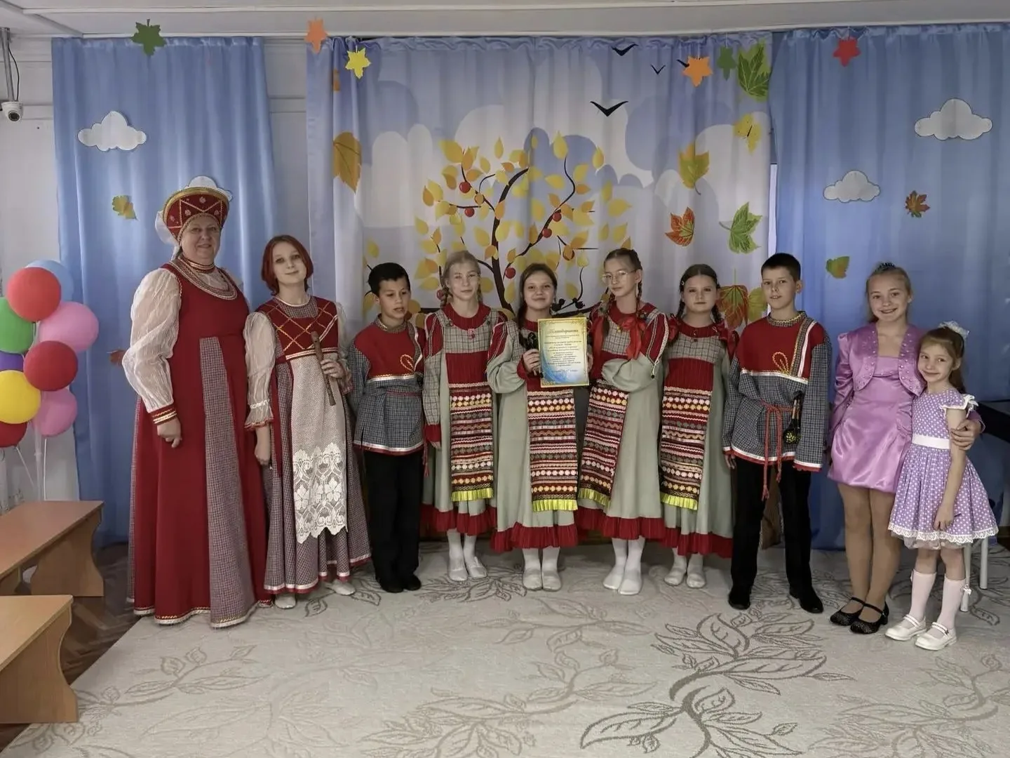 Образцовый ансамбль народной песни и музыки «Забава» под руководством Ольги Евгеньевны ...