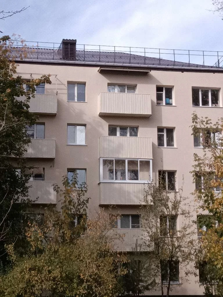 В доме на Климова в Ногинске заменили крышу