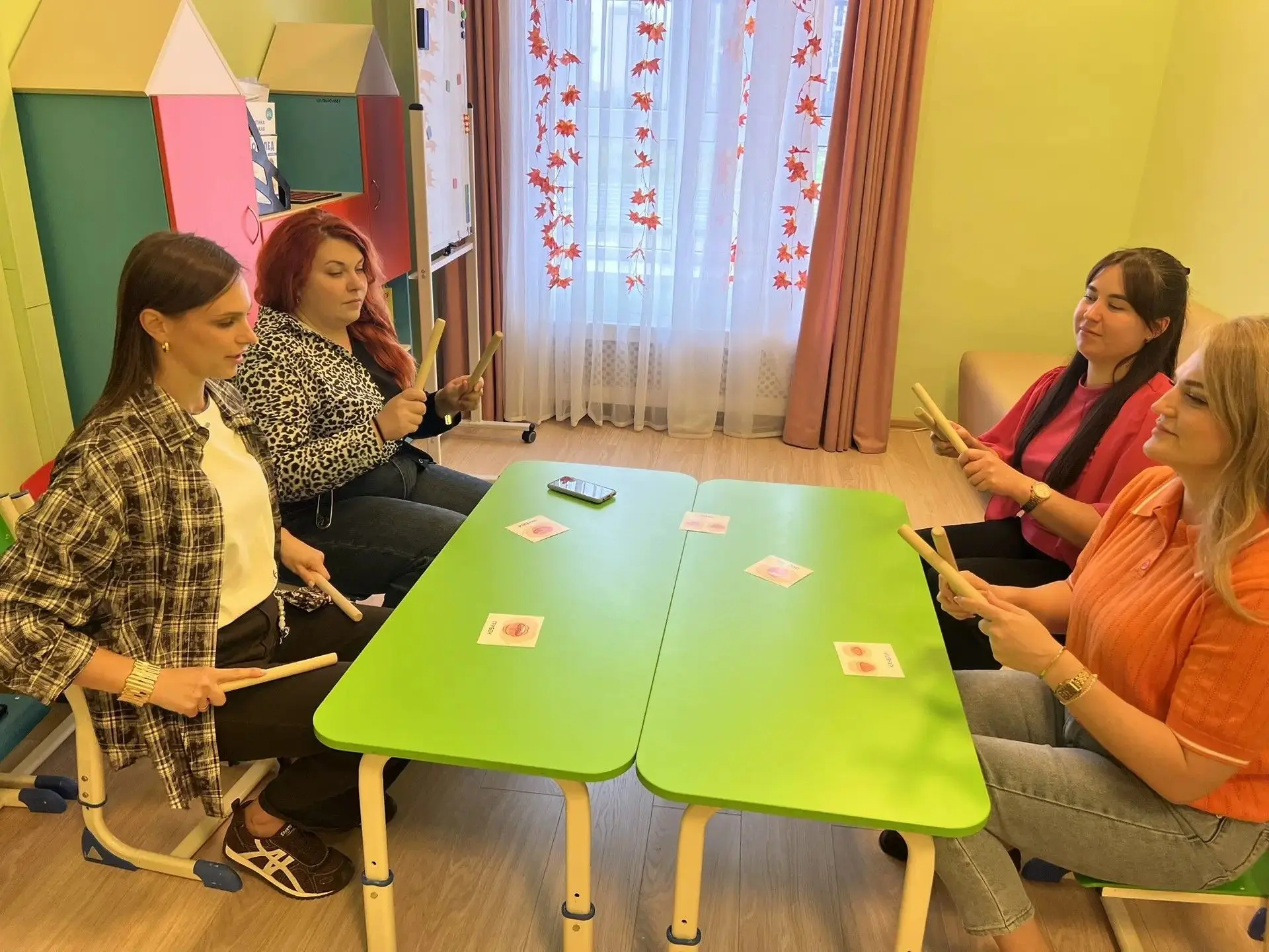В нашем детском саду прошел  мастер-класс для воспитателей  группы ТНР на тему: «Артику...