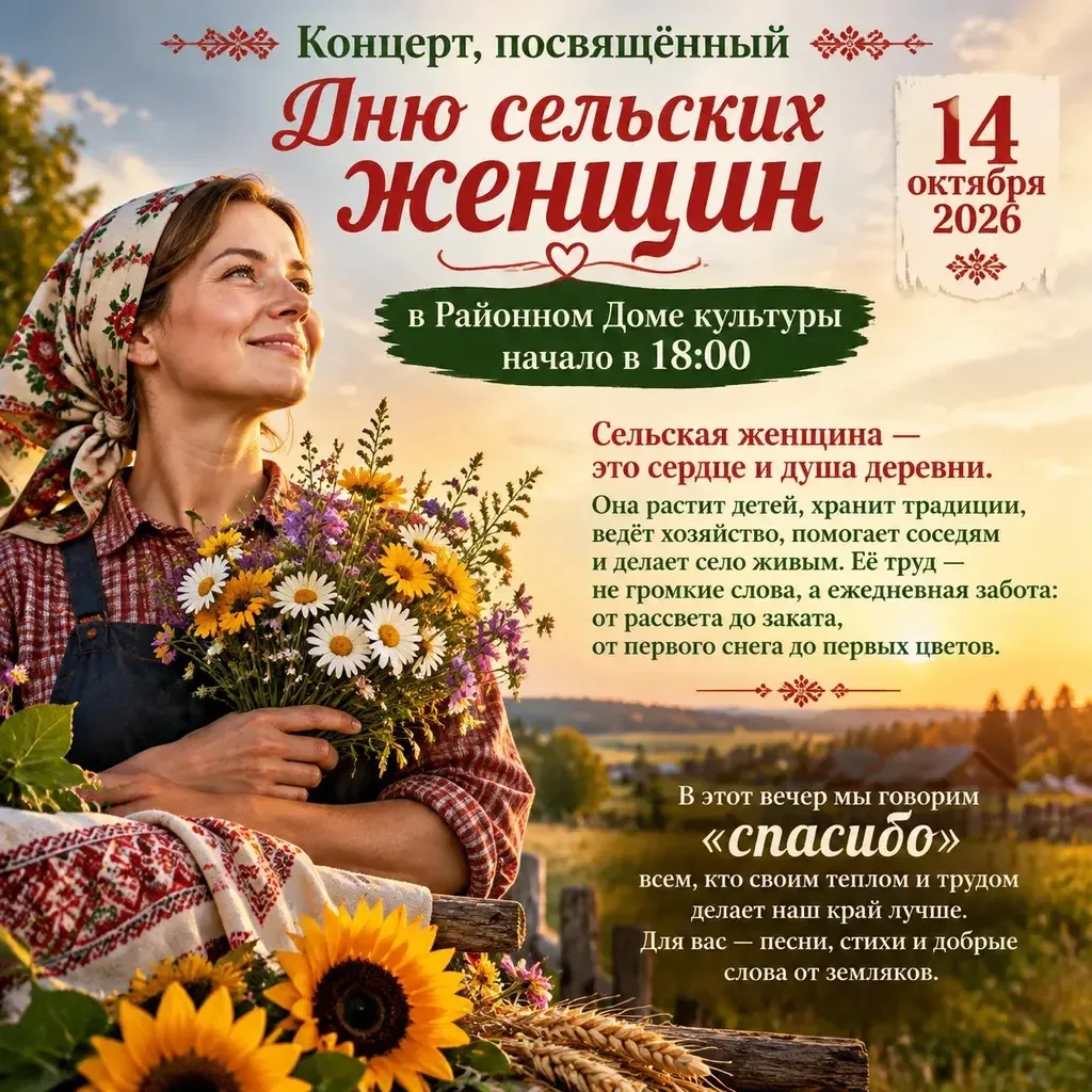 🌸 Дорогие жители нашего села! 🌸