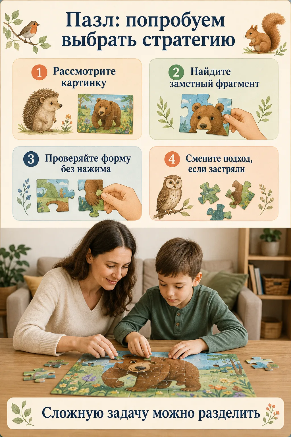 🧩 Пазл: попробуем выбрать стратегию