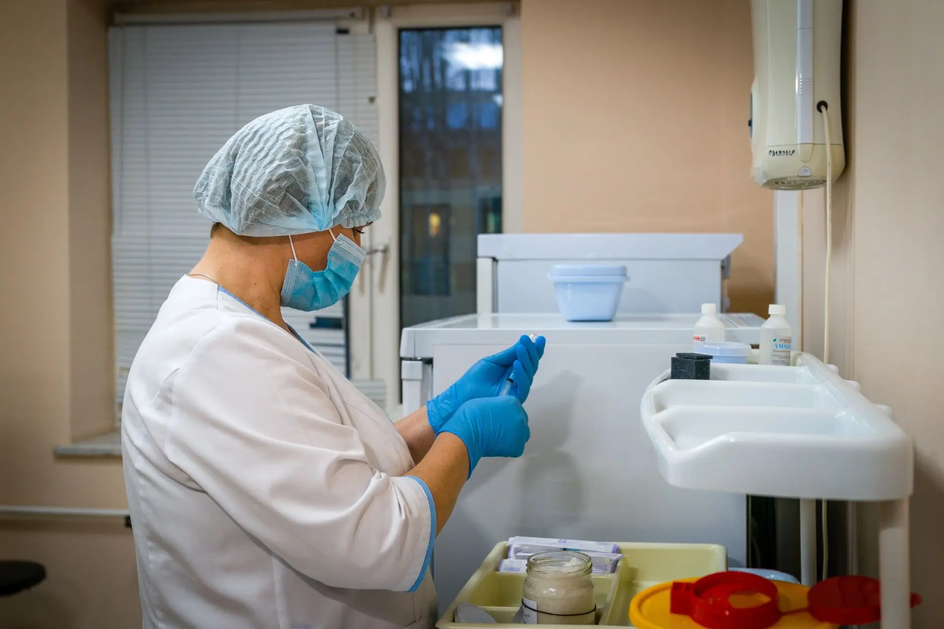 В Окружной клинической больнице продолжается вакцинация от гриппа 💉