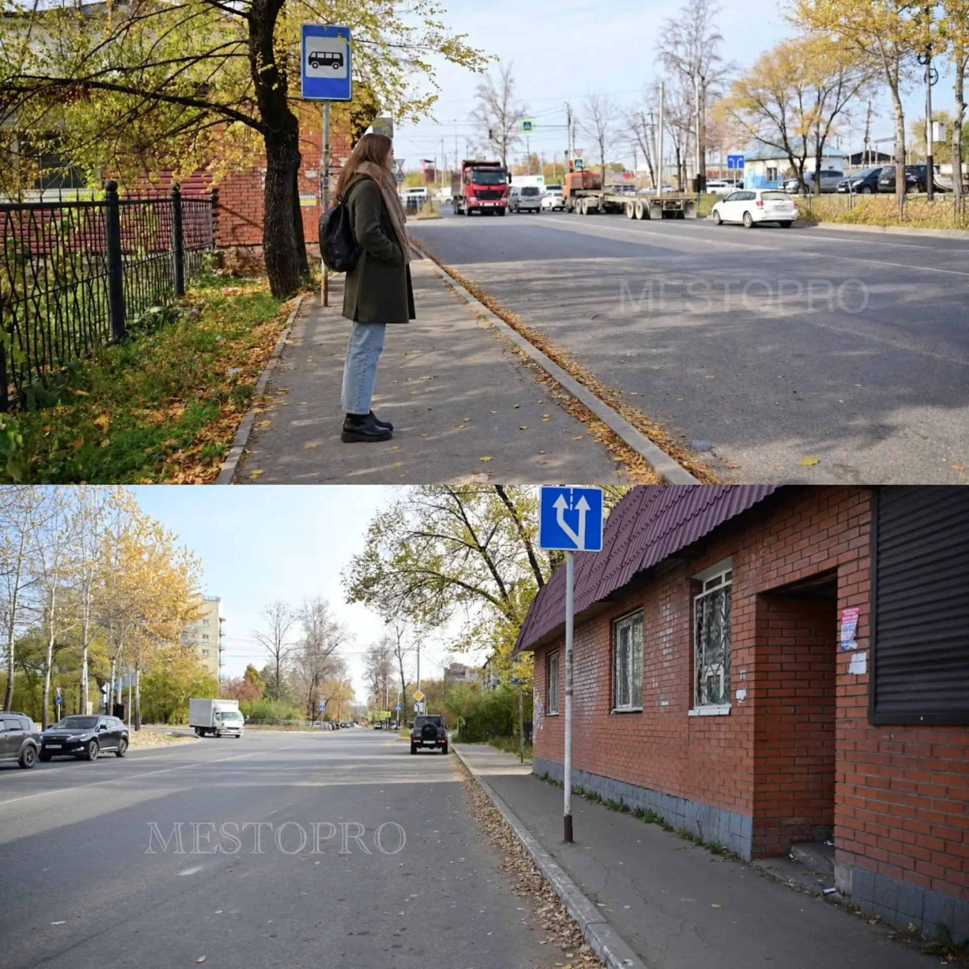 В таких условиях ждут автобусов жители Хабаровска-2