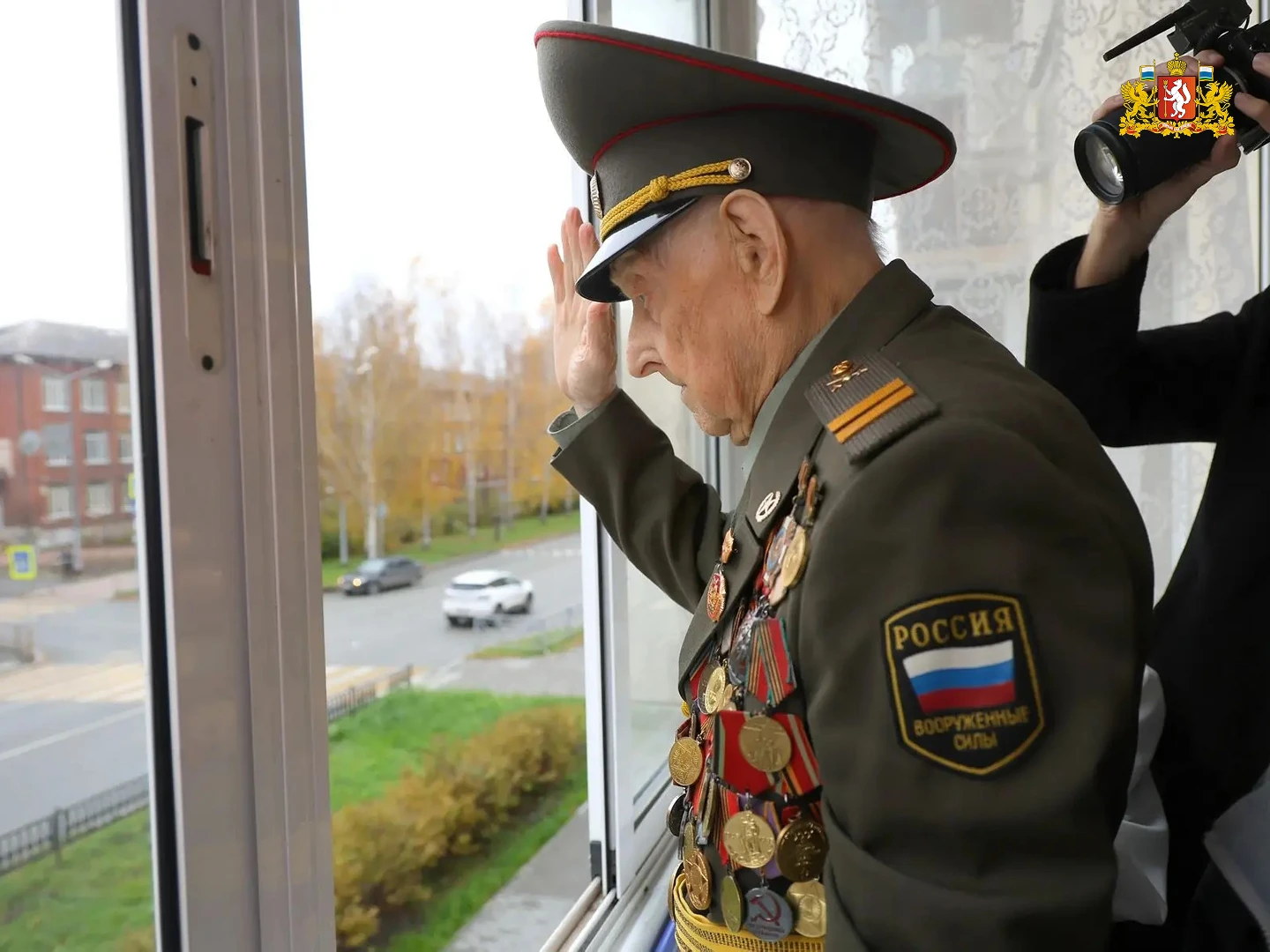 🌟 Участник Великой Отечественной войны Александр Федин отметил 100-летний юбилей