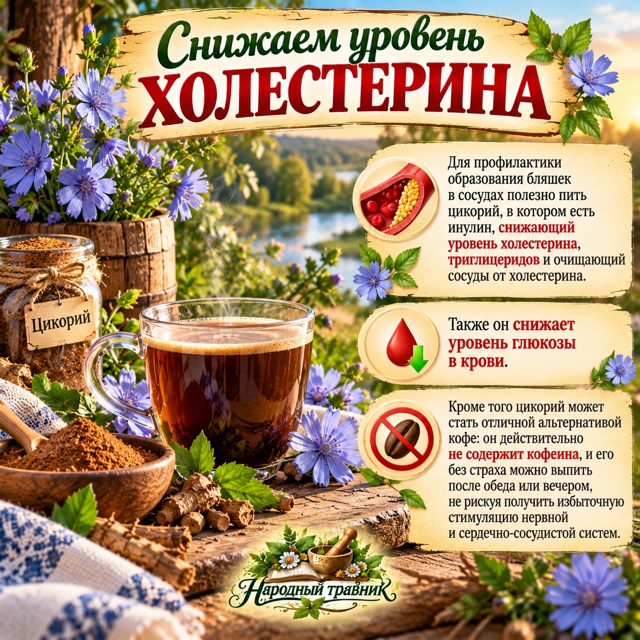 🌿 Снижаем уровень холестерина