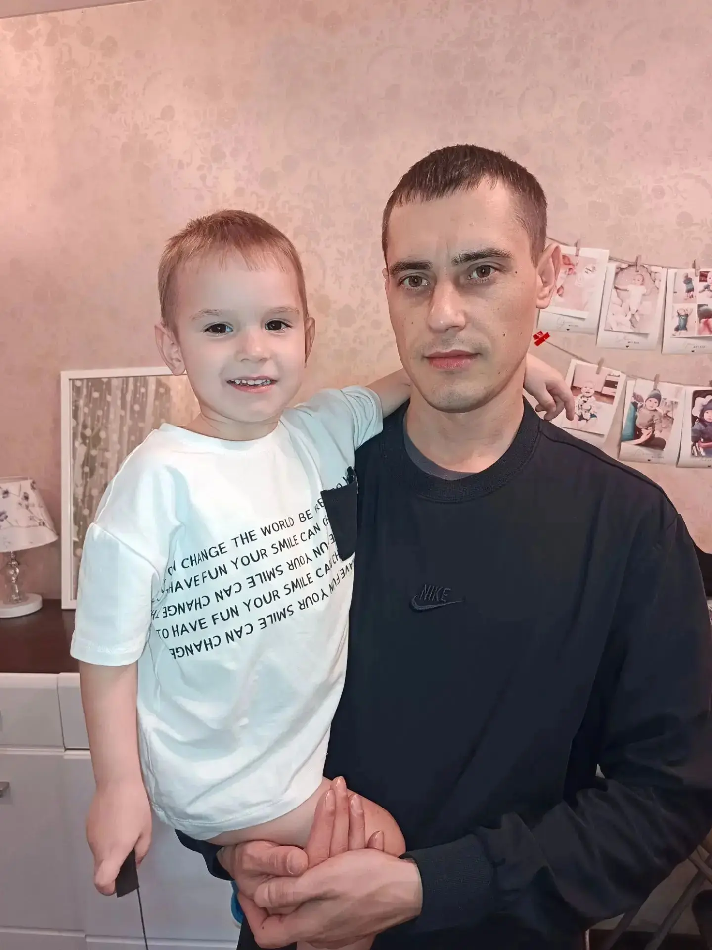 В праздник, папочка, желаю