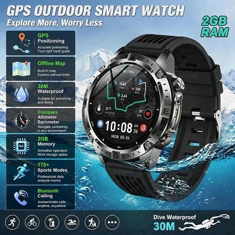 Смарт-часы с GPS и офлайн-картами