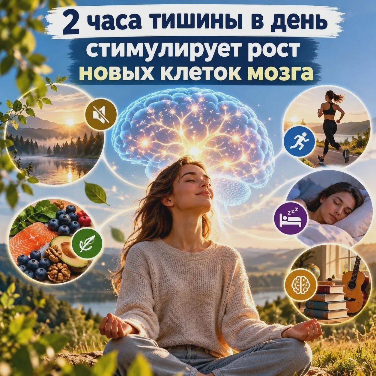 Тишина может быть полезна мозгу