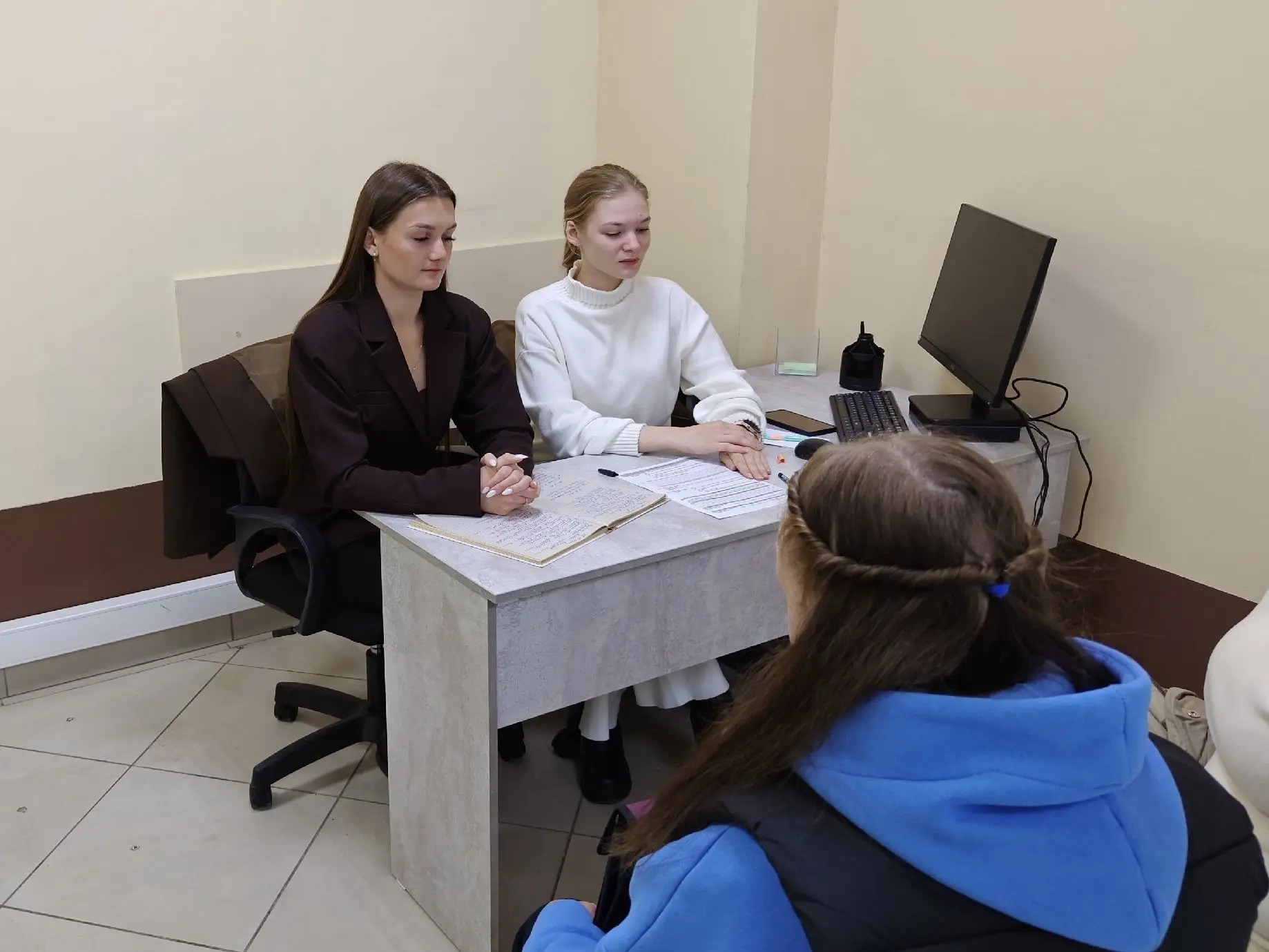 Курсанты Пермского института ФСИН России провели юридические консультации для семей уча...