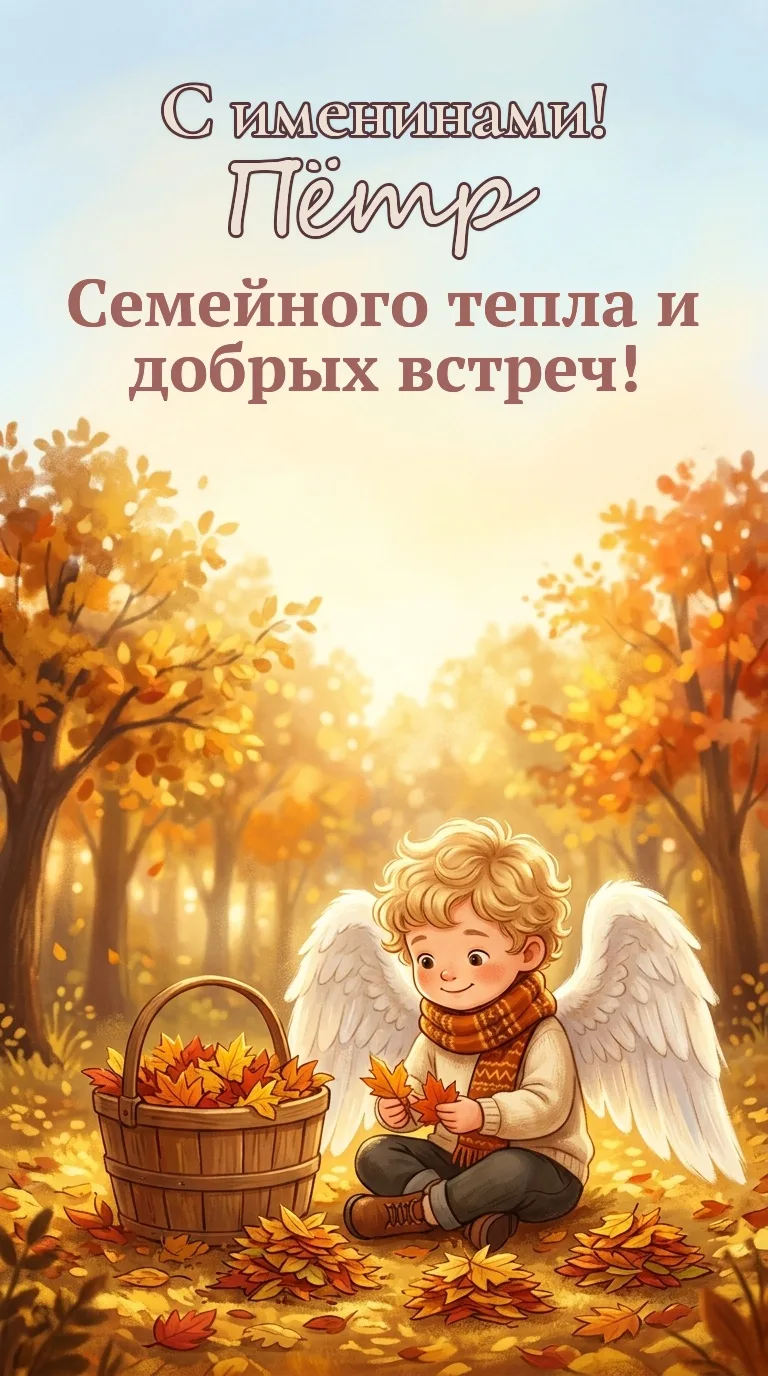 🕊️ 13 октября — с Днём ангела, Пётр!