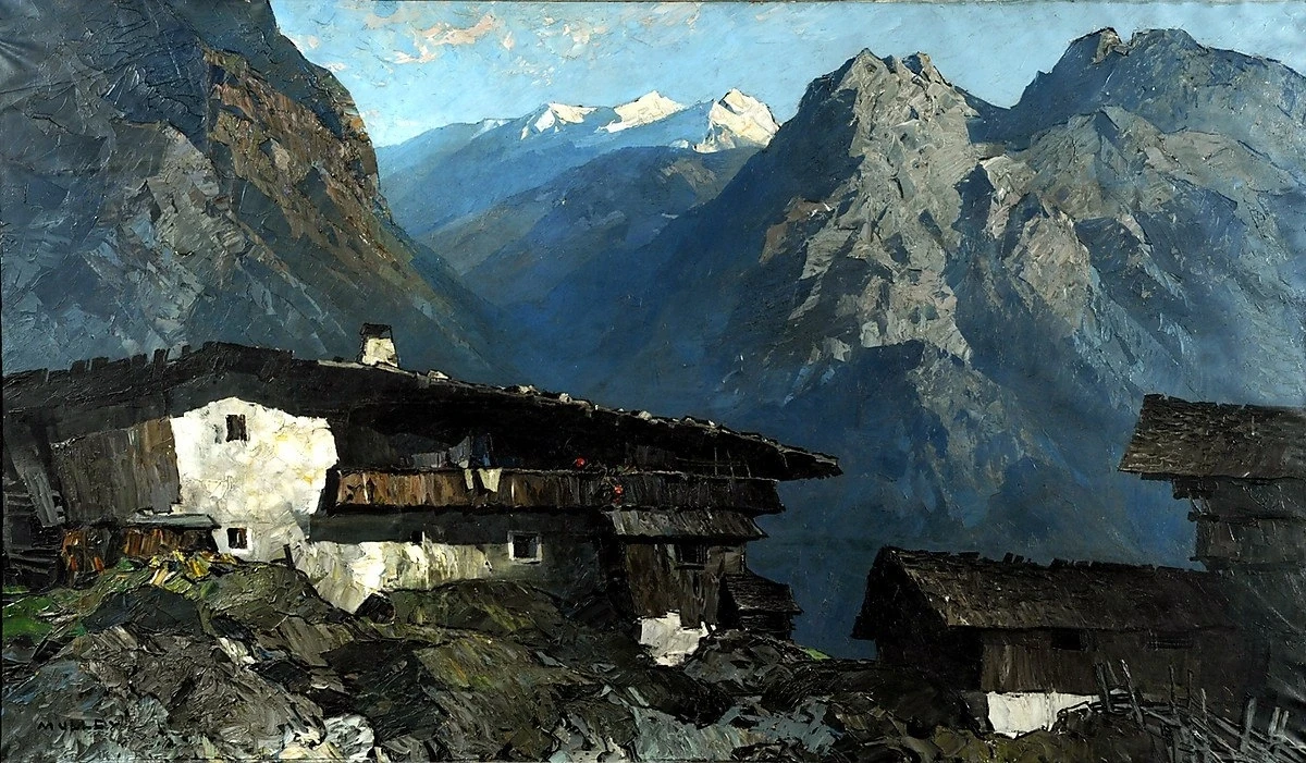Художник Oskar Mulley.