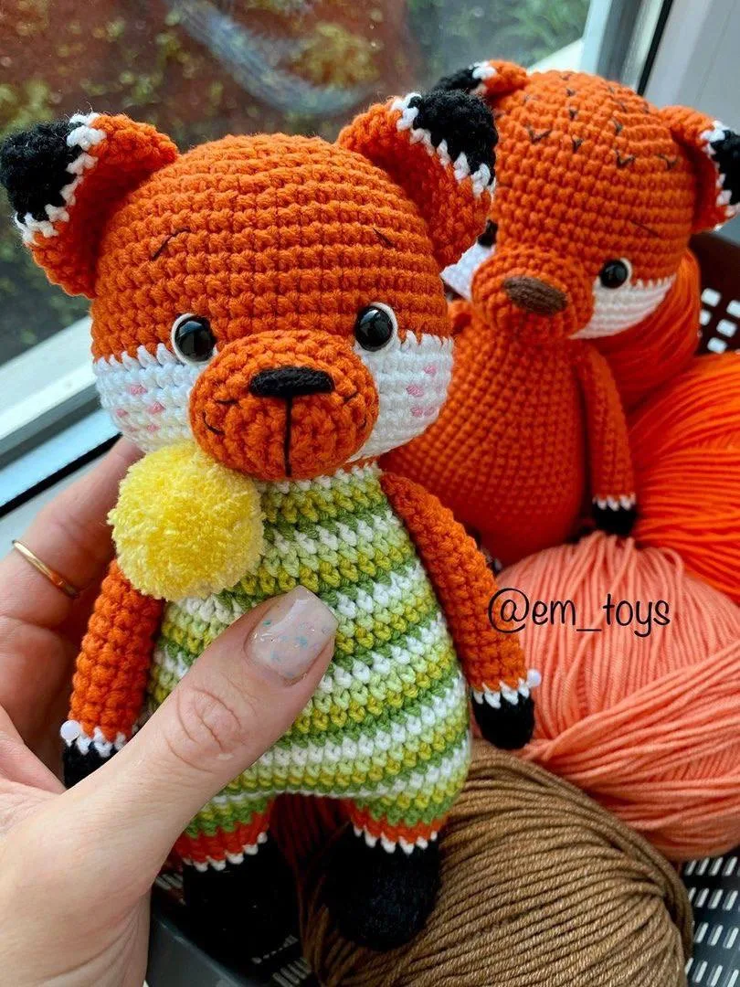 Лисенок 🦊🧶