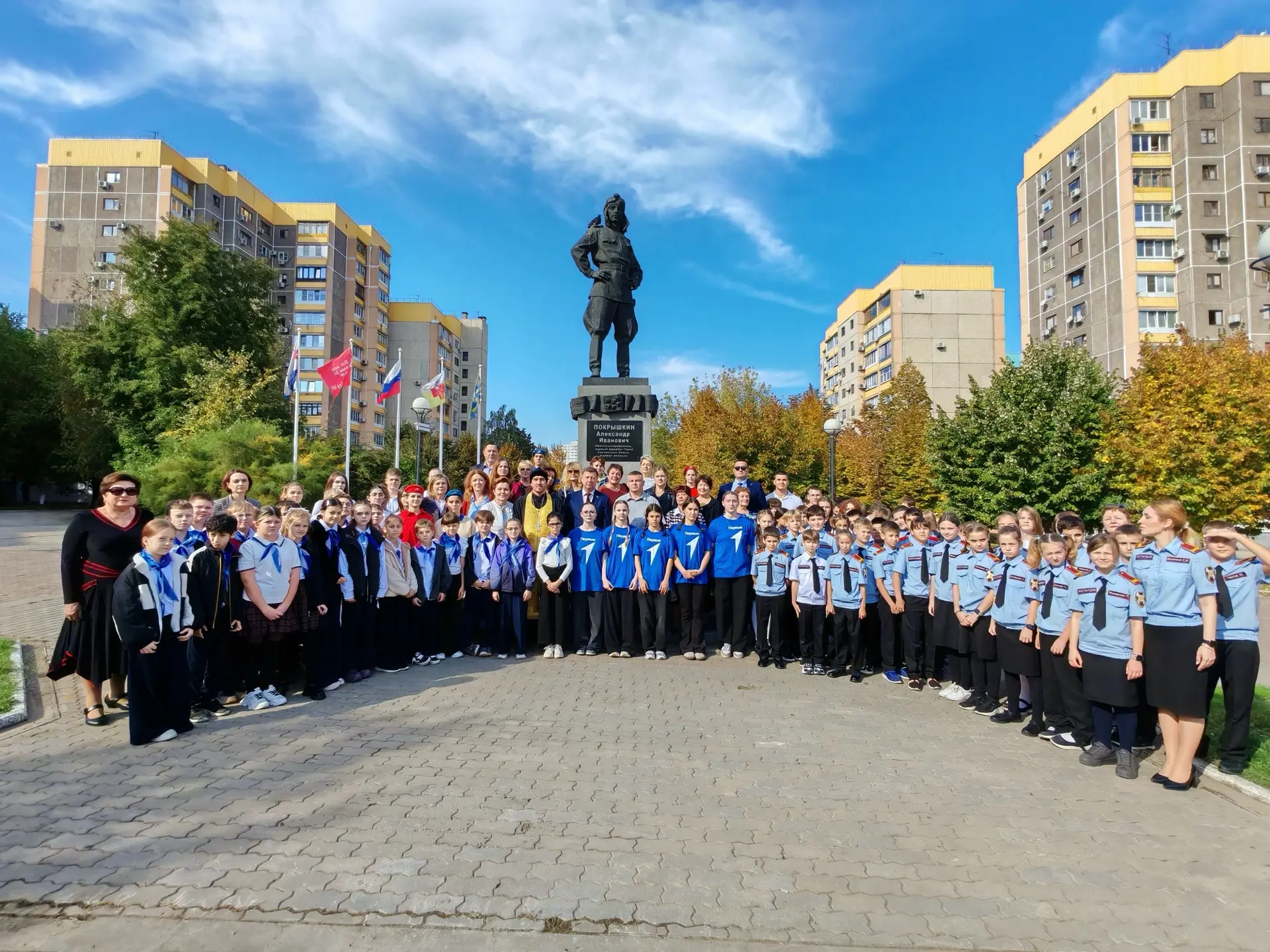 🔹Памятное возложение цветов в Прикубанском округе