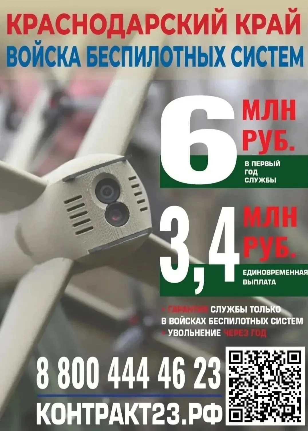 Обучение и карьера в войсках беспилотных систем в Краснодарском крае