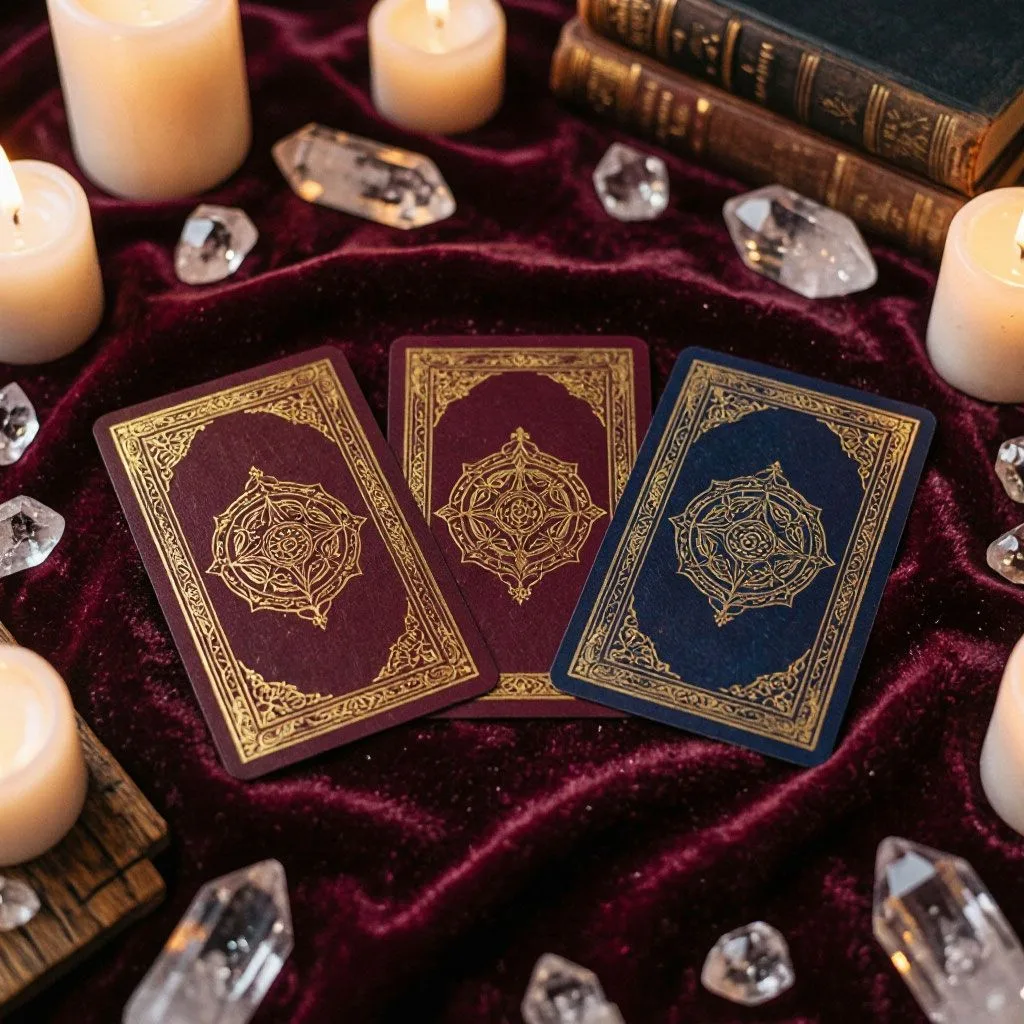 🔮 Перед вами три закрытые карты.