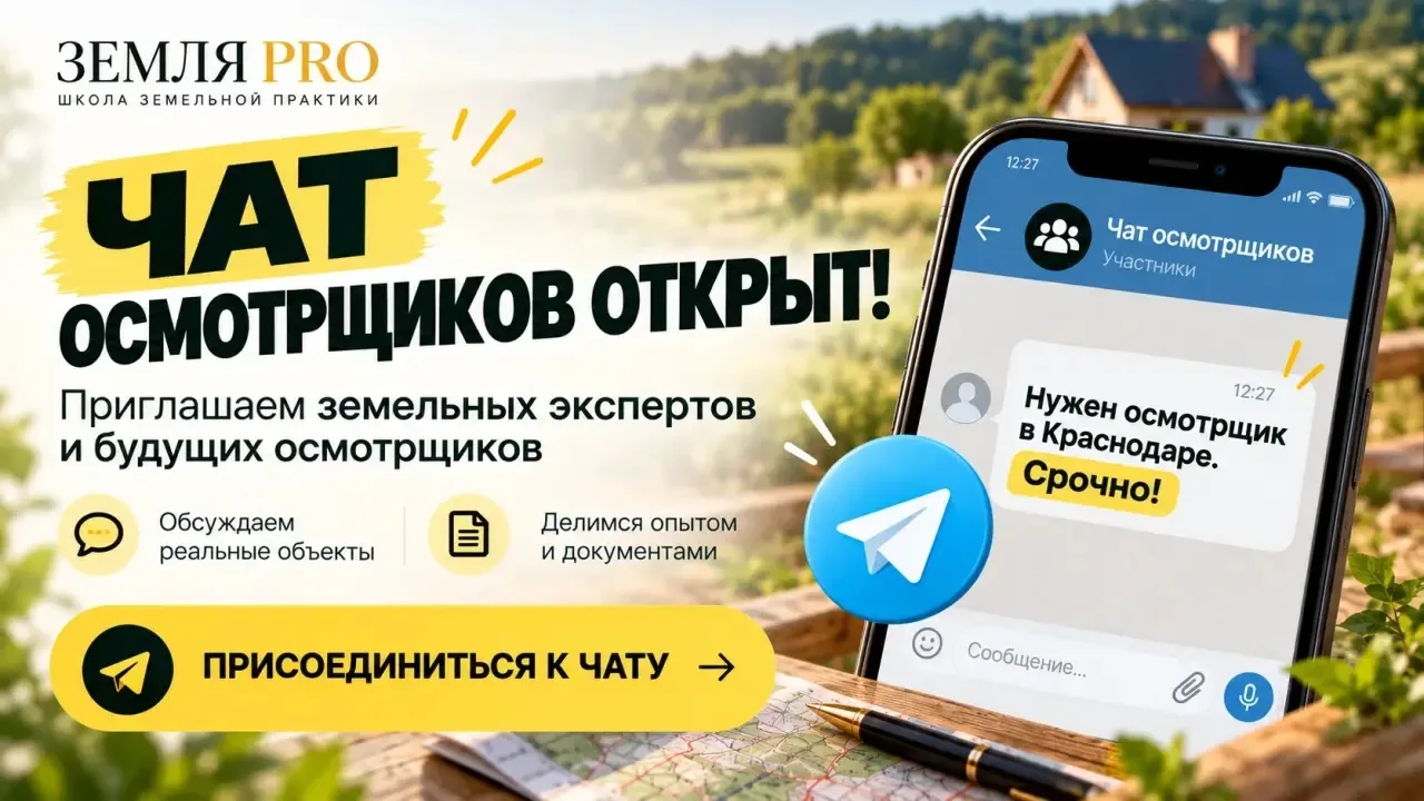 Чат осмотрщиков Земля PRO уже работает 🌍