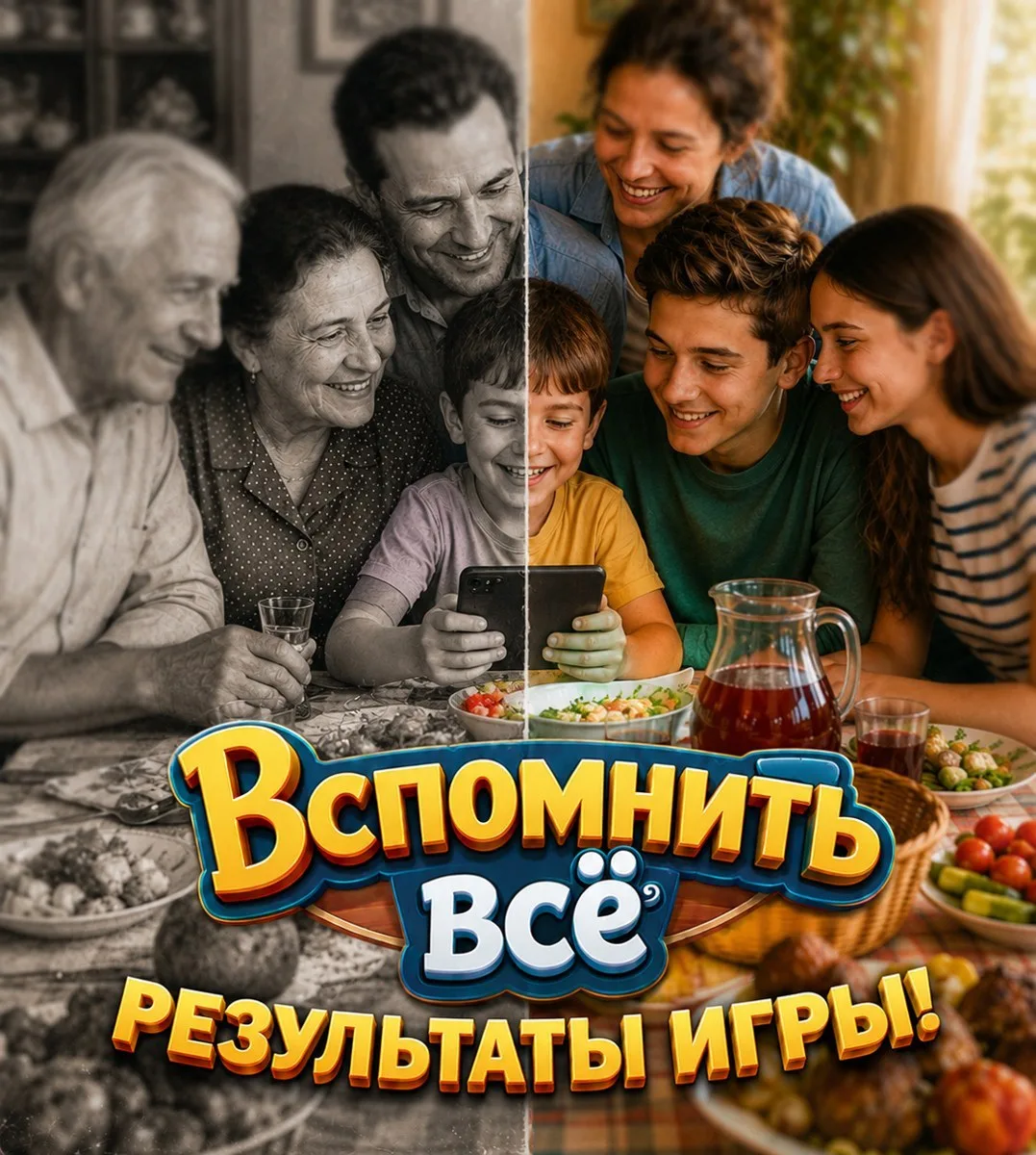 Результаты игры «Вспомнить всё!»