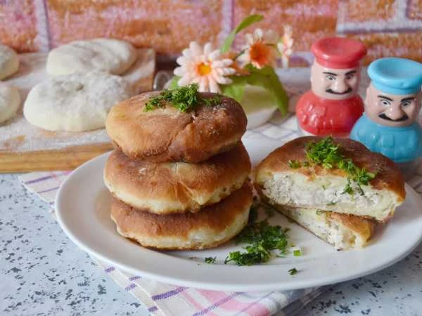 Беляши с куриным фаршем🔥
