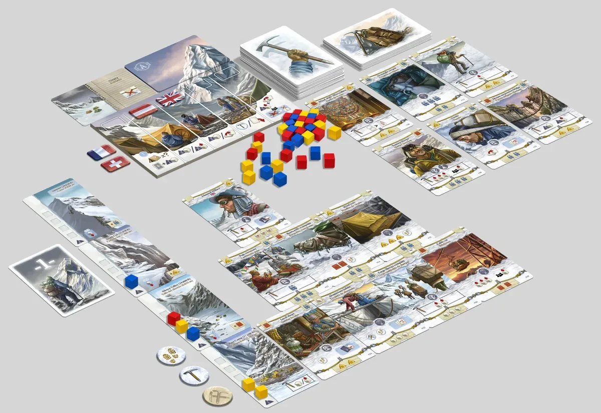 Издательство Looping Games готовит 1953: Everest — карточную стратегию о покорении Эвер...