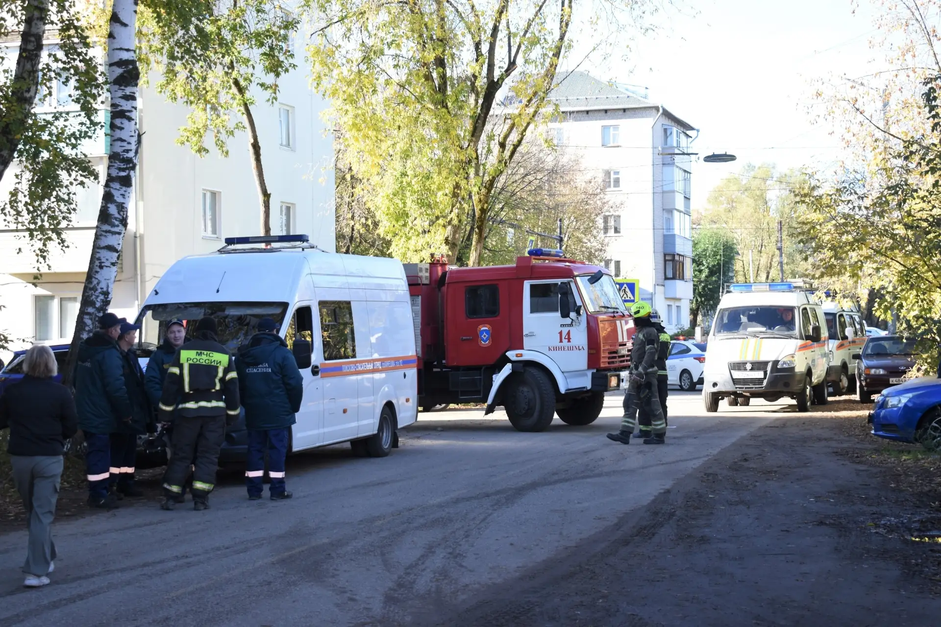 В Кинешме прошли масштабные учения по ликвидации аварии на подстанции