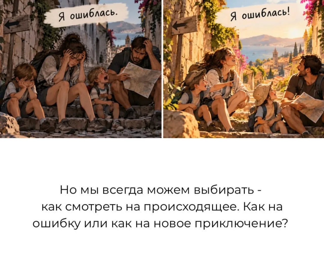 А я всегда смотрю на ошибку , как на опыт, который делает меня сильнее.