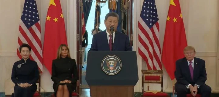 Си Цзиньпин в США на встрече с Трампом: «Я здесь, чтобы налаживать дружбу и расширить с...