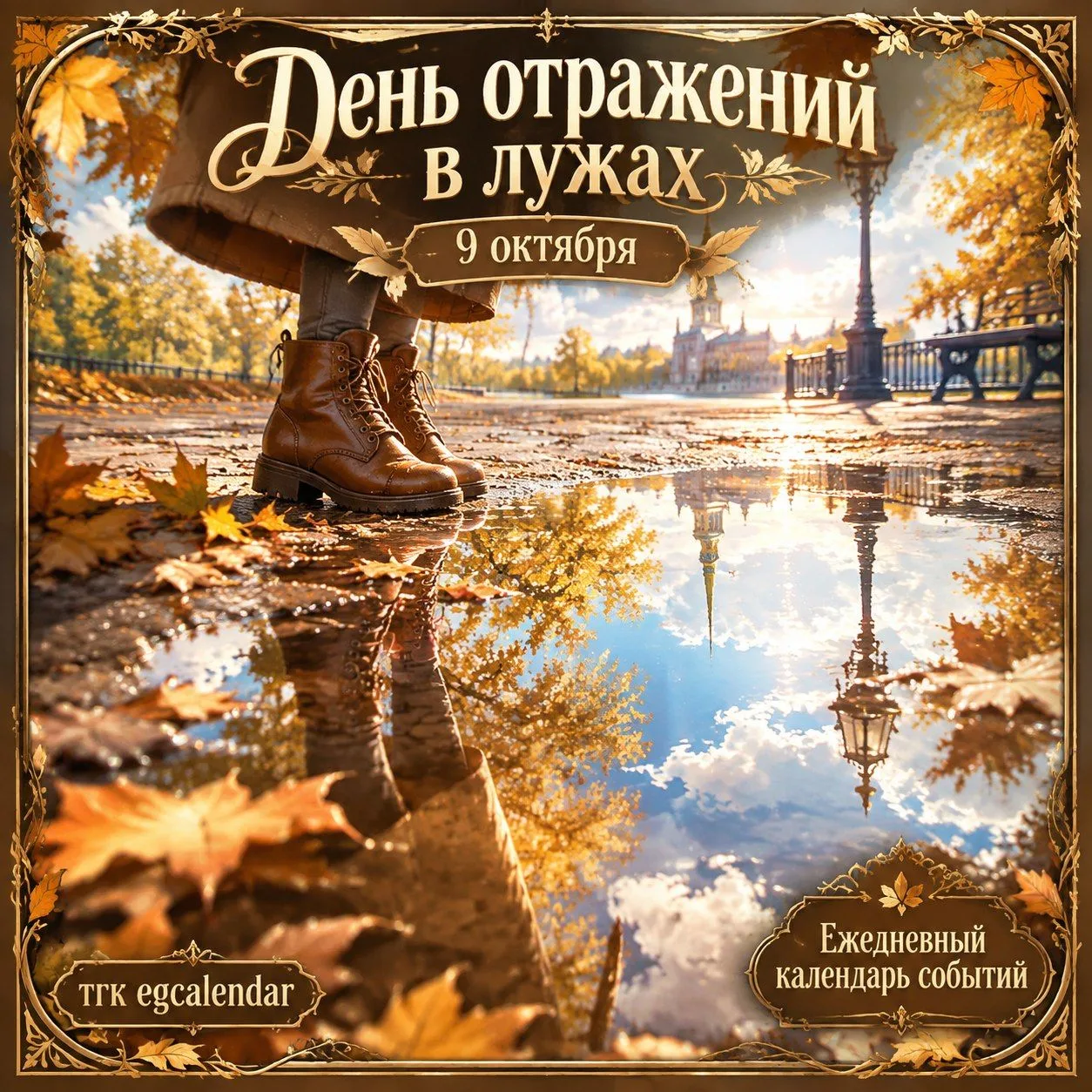 День отражений в лужах