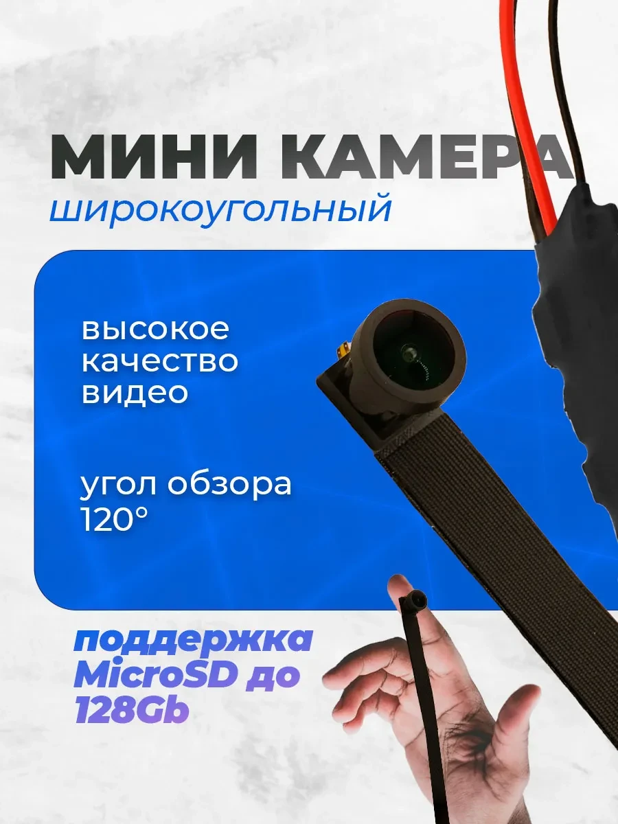 ⚡️ 70,1%   | Мини широкоугольная видеокамера-шлейф