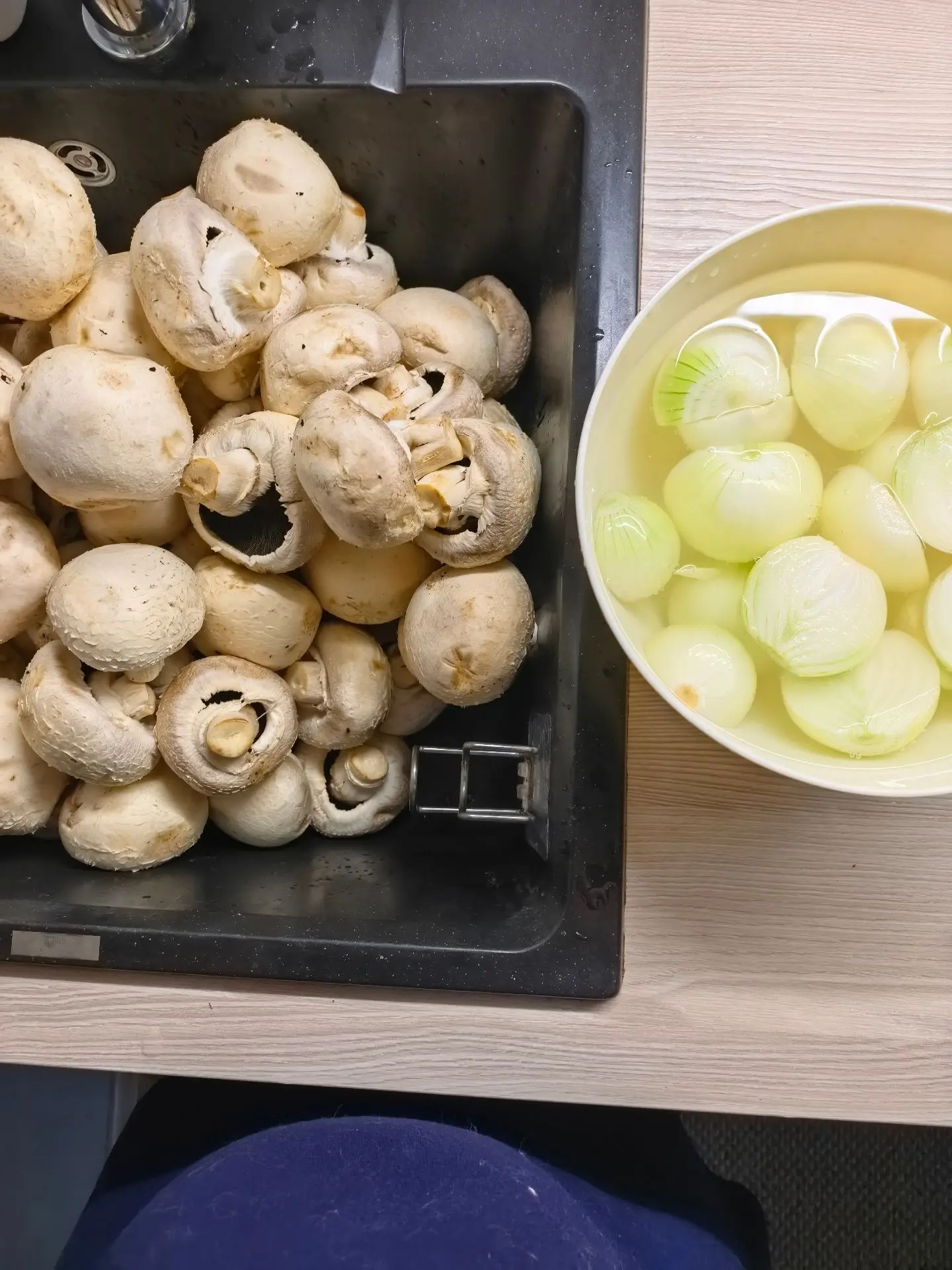 Заготовка из шампиньонов на будущее 🍄