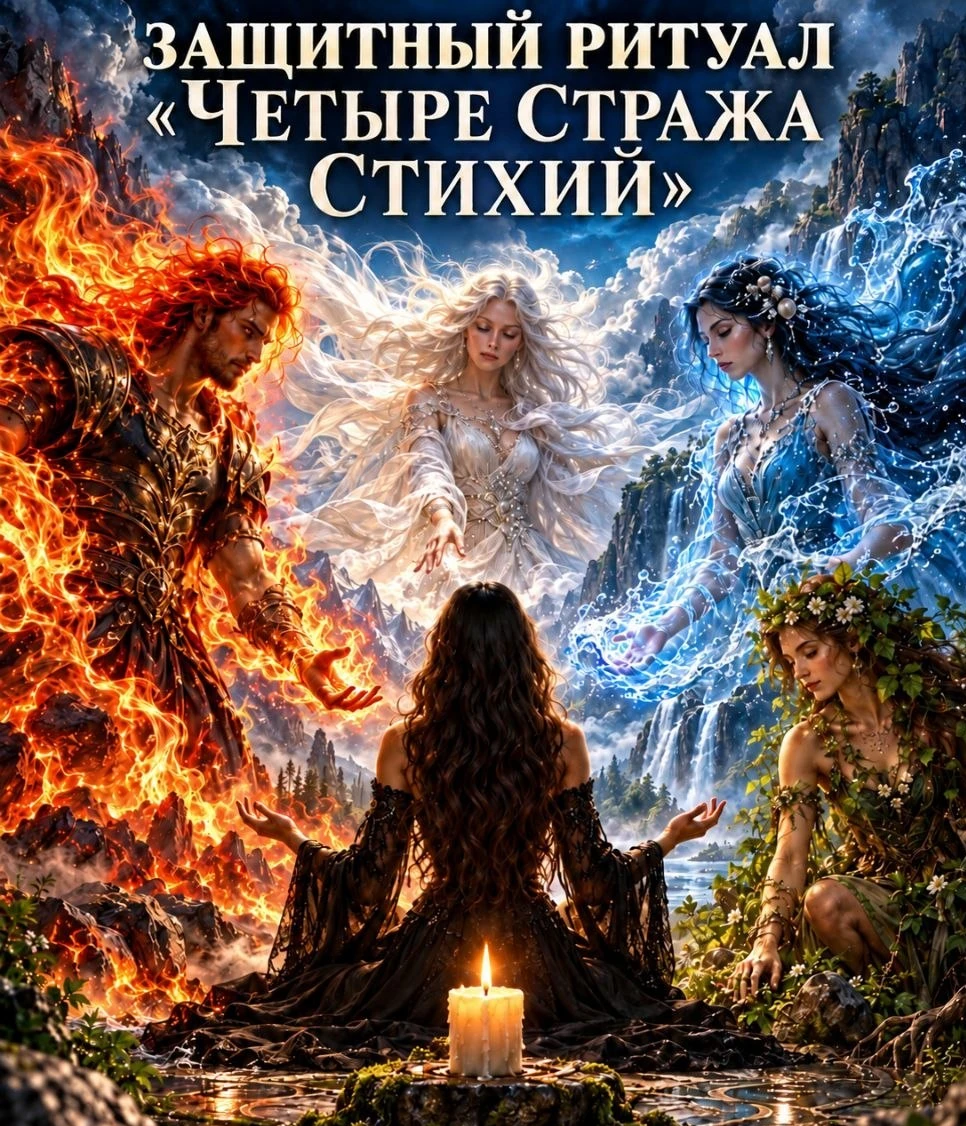 Защитный ритуал - Четыре Стража Стихий